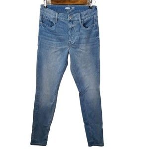 Old Navy Light Wash Rock Star Super Skinny High Rise 6